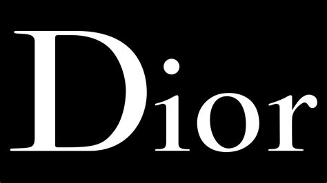 dior logo blanc